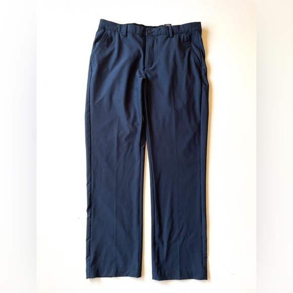 GREG Norman ML75 Microlux Golf 5-Pocket Pant 34/30 Navy Blue